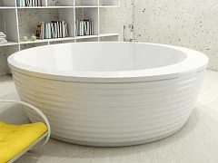 Акриловая ванна Vayer Boomerang 160х160 с панелью (монолит) (комплект)