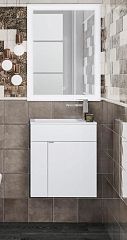 Комплект мебели Kerama Marazzi Lato 50 белый глянец