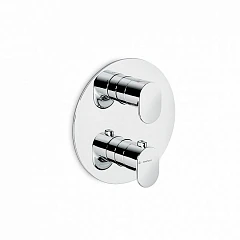 Внешняя часть для термостата Kerama Marazzi Ole 67638EKM.21.018 для душа хром