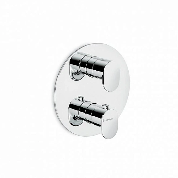 Внешняя часть для термостата Kerama Marazzi Ole 67638EKM.21.018 для душа хром