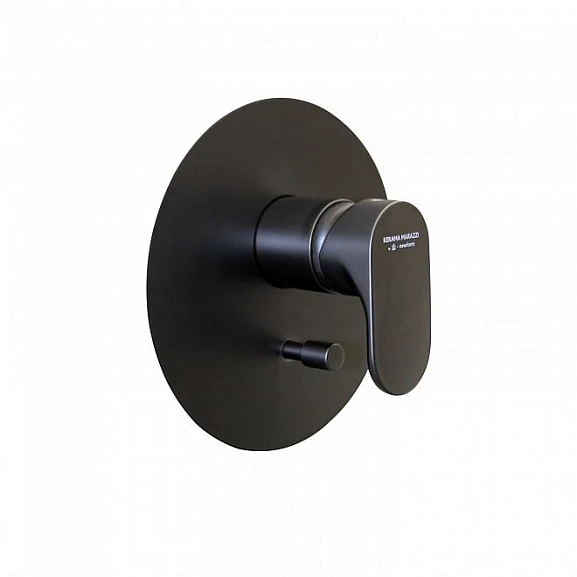 Внешняя часть для смесителя Kerama Marazzi Ole 69470EKM.01.093 для душа черный матовый