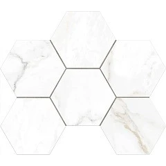 Мозаика Estima Ideal ID01 Hexagon 25*28,5 полированная