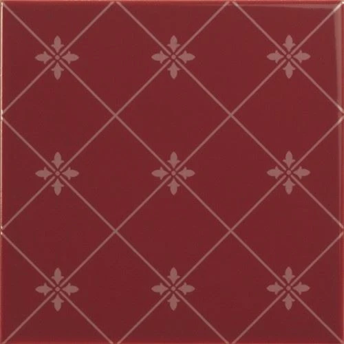 Керамическая плитка Ape Noblesse S001222 20*20 Delis Burdeos
