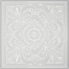 Декор Cevica Plus 15*15 Classic 1 White Zinc