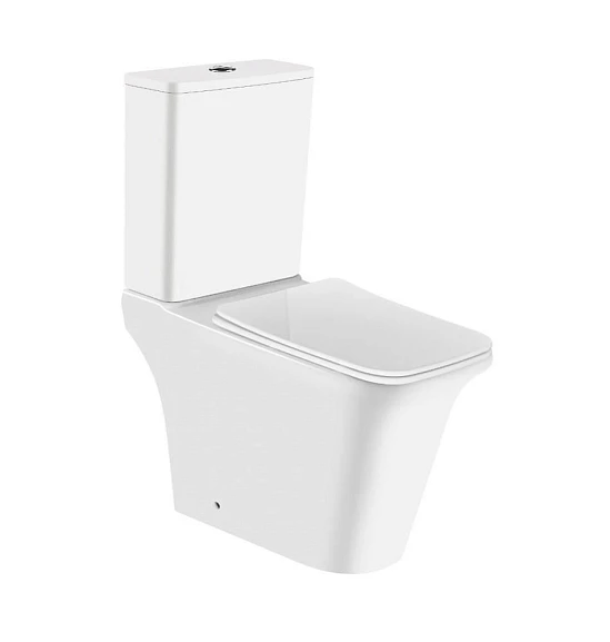 Унитаз-компакт Ceruttispa Nivolet 36*66 безободковый крышка-сиденьем микролифтом Slim