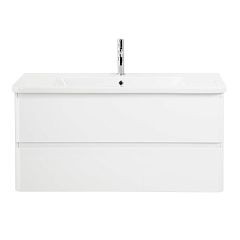 Тумба с раковиной BelBagno Albano-Cer 105 Bianco Lucido