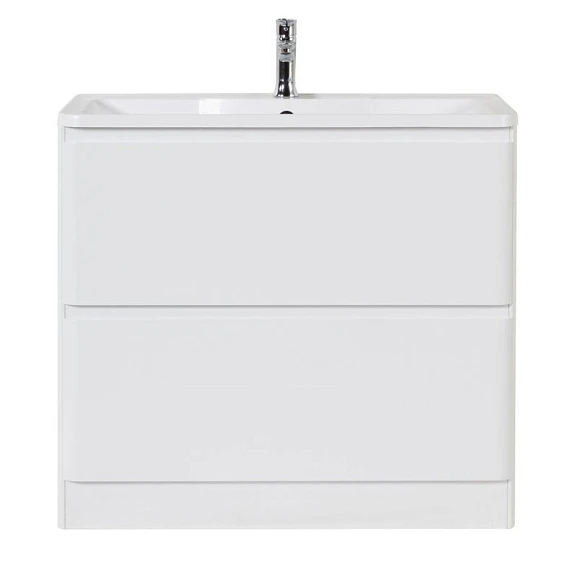 Тумба под раковину BelBagno Albano 80 Bianco Lucido напольная