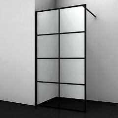 Душевая перегородка WasserKRAFT Glan Walk-in 66W40 120*200 L/R без поддона