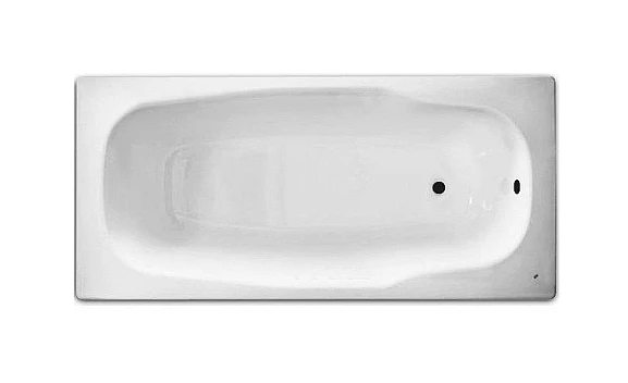Стальная ванна BLB Atlantica HG 180х80 без отверстий для ручек