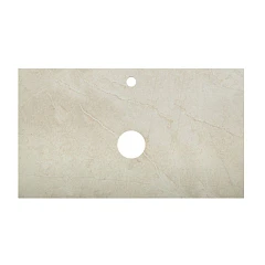 Столешница из керамогранита BelBagno 100х46 KEP-100-MCO Marmo Crema Opaco (бежевый матовый мрамор)