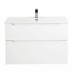 Тумба с раковиной BelBagno Etna-H60 80 Bianco Lucido (с глянцевой раковиной)