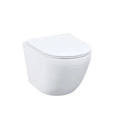 Подвесной унитаз Iddis Blanco Q BLQRDSEI25 36,5*49,5 безободковый с крышкой-сиденьем микролифт Slim Подвесной унитаз Iddis Blanco Q BLQRDSEI25 36,5*49,5 безободковый с крышкой-сиденьем микролифт Slim