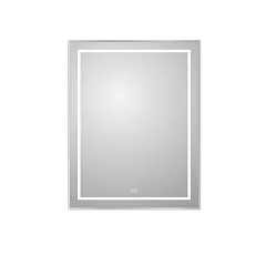 Зеркало BelBagno Kraft SPC-KRAFT-700-900-LED-TCH-WARM 70*90 сатин с Led-подсветкой и функцией антизапотевания