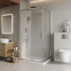 Душевой уголок BelBagno Luce LUCE-AH-2-120/90-C-Cr 120*90*195 без поддона