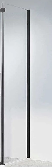 Душевая стенка боковая Vincea Como-N VSG-4CN800CLB 80*195 профиль черный матовый