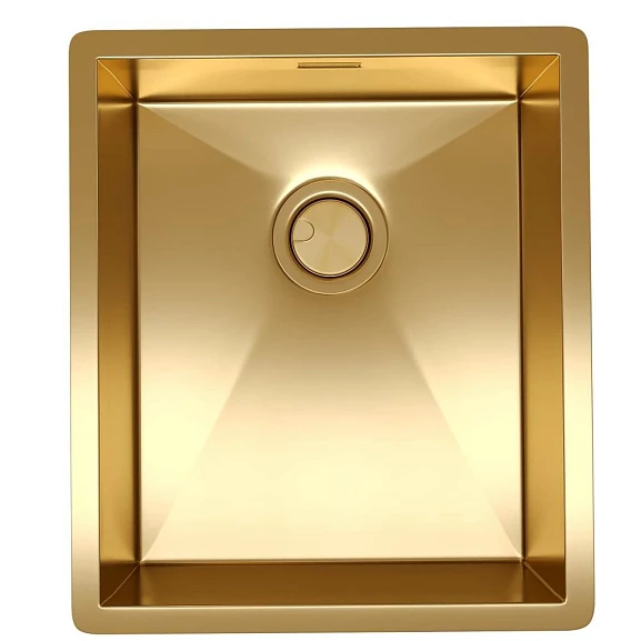 Кухонная мойка Санприз Arno SZ2038GD 38*44 брашированное золото