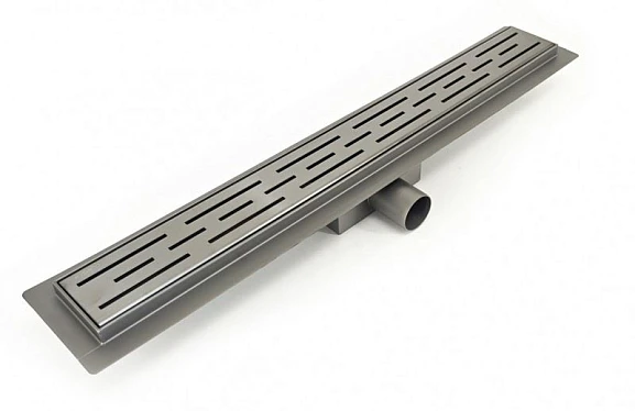 Душевой лоток Esbano Meta ESTRMETRAIN60GM оружейная сталь