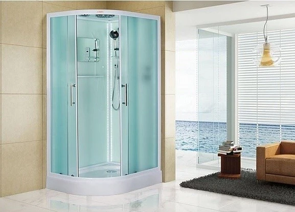 Душевая кабина Esbano Elegancia ES-L 115 СR 115х85х210 R с Led освещением