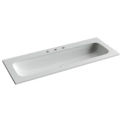 Встраиваемая раковина Ceramicanova Grace 121*45,7 с тремя отверстиями под смеситель белый глянец Встраиваемая раковина Ceramicanova Grace 121*45,7 с тремя отверстиями под смеситель белый глянец