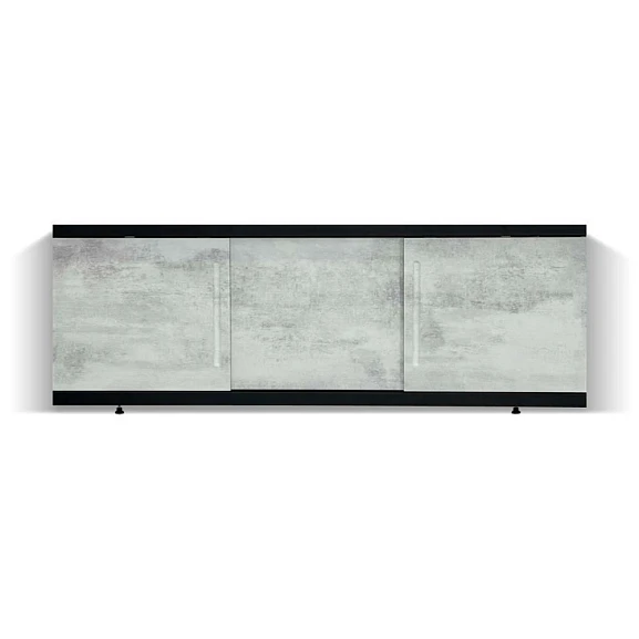 Фронтальная панель Alavann Alt Black 160 раздвижная (купе) серый бетон