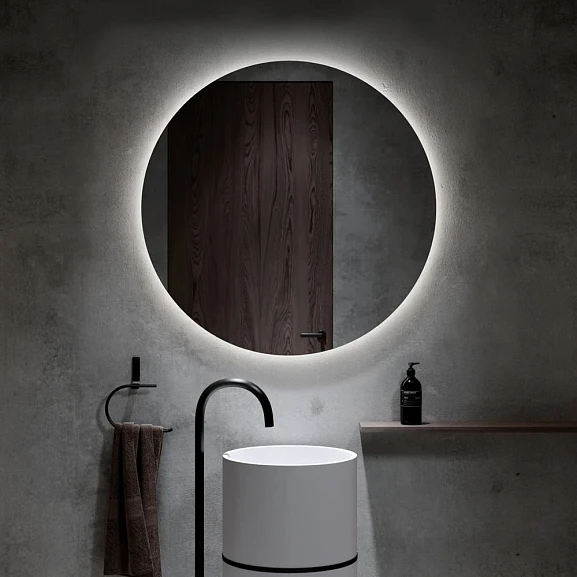 Зеркало Alavann Rondo 100 с подсветкой