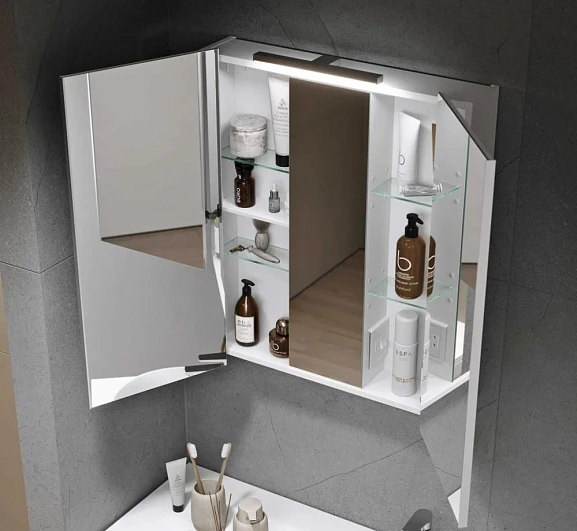 Зеркало-шкаф Alavann Cosmetic 75 с приближением