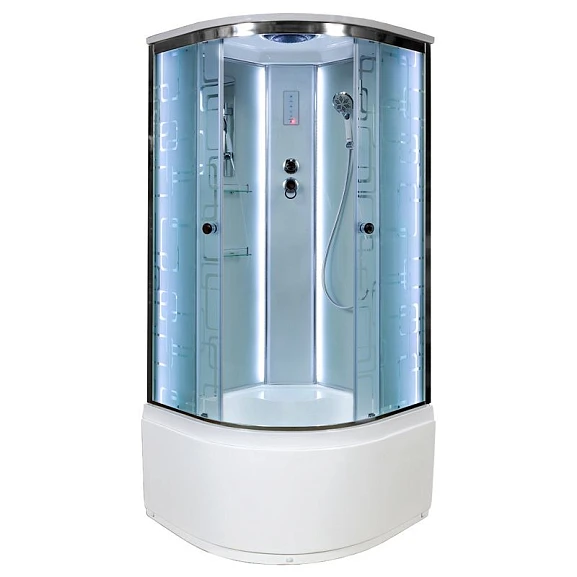 Душевая кабина AvaCan EM4590 LED 90*90*220 Новая модификация