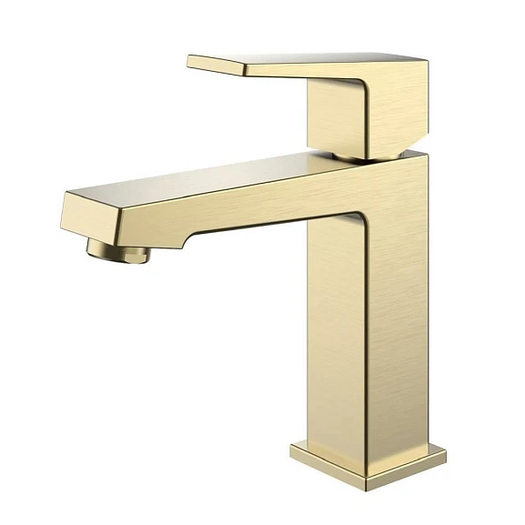 Смеситель Splenka S01.10.03 для раковины золотой сатин