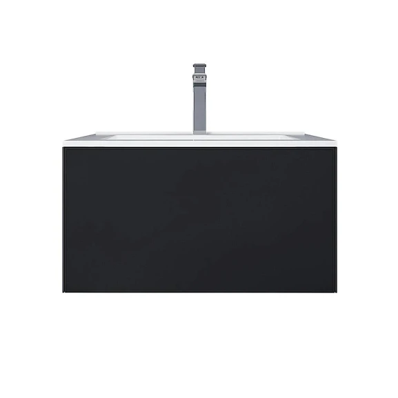 Тумба под раковину Uperwood Parma Premium 65 черная, подвесная