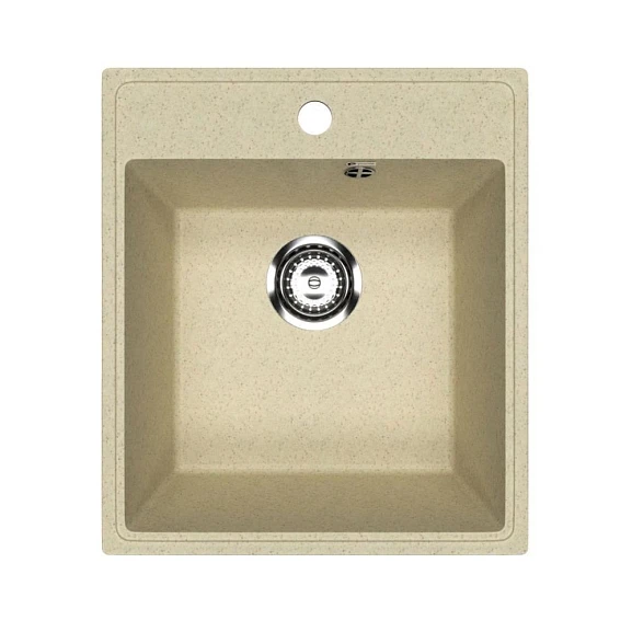 Кухонная мойка Uperwood ECON UPD-404 43х48 бежевая матовая