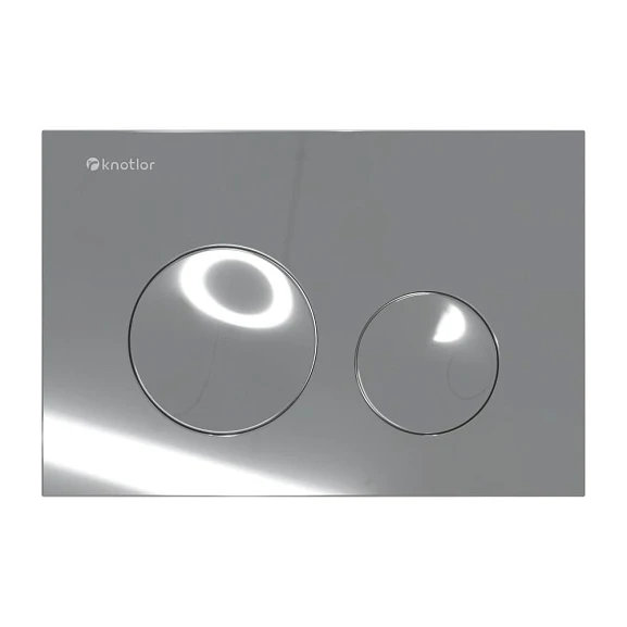 Клавиша смыва Knotlor Sphere BIS102C глянцевый хром