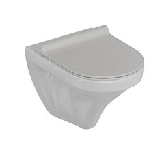 Подвесной унитаз Knotlor Flow WC51WG 36*51 безободковый с крышкой-сиденьем микролифт Подвесной унитаз Knotlor Flow WC51WG 36*51 безободковый с крышкой-сиденьем микролифт