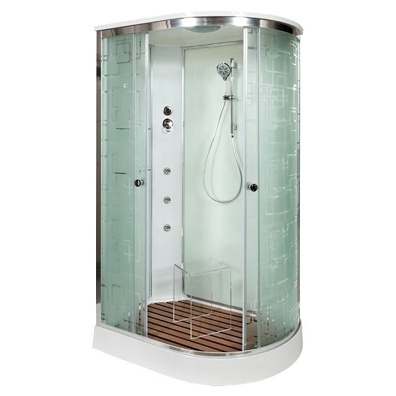 Душевая кабина AvaCan EM1512 120х80х220 L с гидромассажем