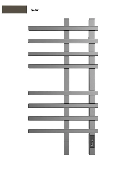 Электрический полотенцесушитель Двин LX Plaza Neo 50*80 графит