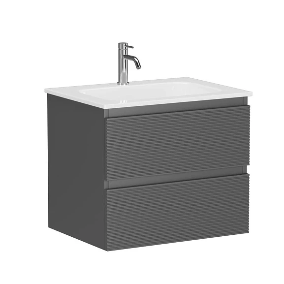 Тумба под раковину Sancos Folk 60 Grey soft