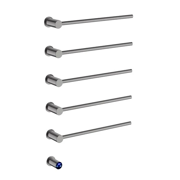 Электрический полотенцесушитель Terminus Аккорд П5 50*80 оружейная сталь