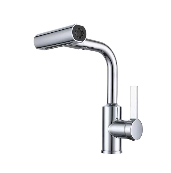 Смеситель Rush Tinos TI3732-17 для кухни с мультифункциональным изливом хром