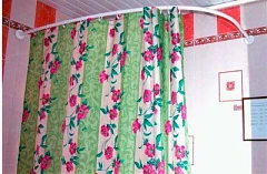 Карниз для ванны 1Marka Diana 165х105 белый глянец