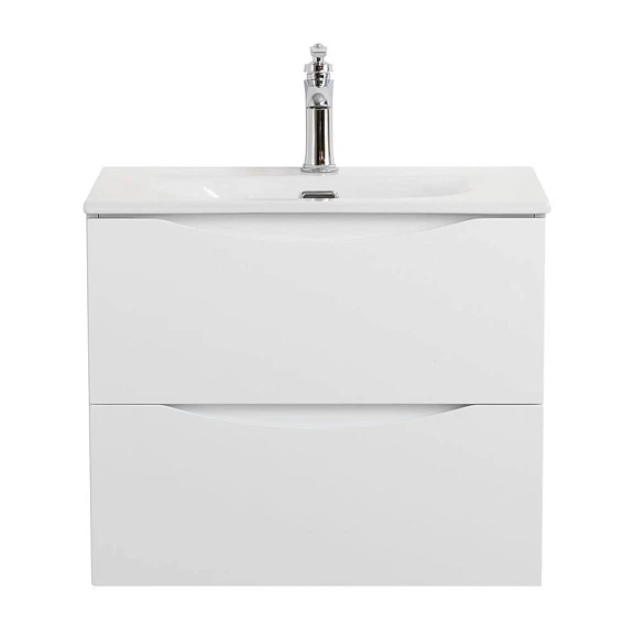 Тумба с раковиной BelBagno Marino-Cer-Mini 50 Bianco Lucido