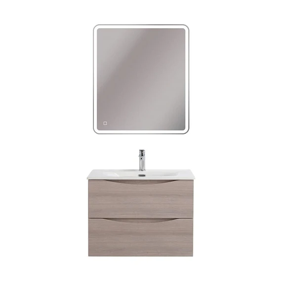 Комплект мебели BelBagno Marino-Cer-N 70 Rovere Grigio