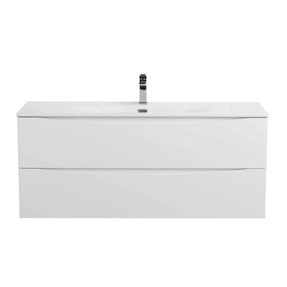 Тумба с раковиной BelBagno Marino-Cer-N 120 Bianco Opaco