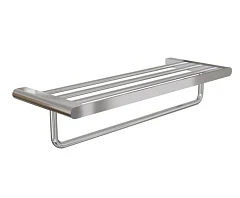 Полка для полотенец Knotlor Bliss TR102C с держателем хром