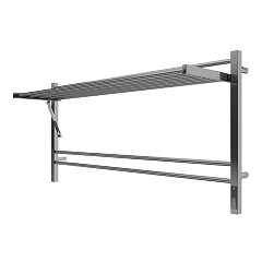 Электрический полотенцесушитель Terminus Горизонт П8 120*60 sensor quick touch хром