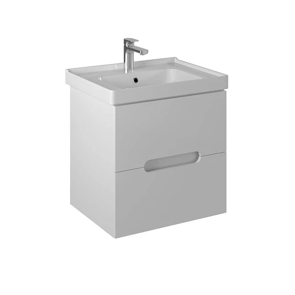 Тумба под раковину Briz Пола 60 белый глянец