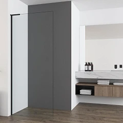 Душевая перегородка Vincea Walk-In VSW-7HA 70*200 профиль черный матовый без поддона