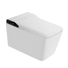 Подвесной электронный унитаз-биде ABBER Rechteck AC1215S с импульсным смывом с инсталляцией AC0101P