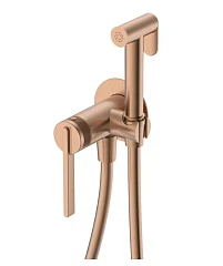 Гигиенический душ со смесителем DQ Bonn DA1704533 скрытый монтаж брашированное розовое золото