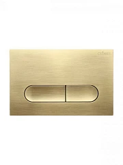Клавиша смыва Cezares Liner BTN-BORO брашированное золото