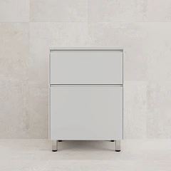 Тумба с раковиной Style Line Лима 60 напольная белая матовая