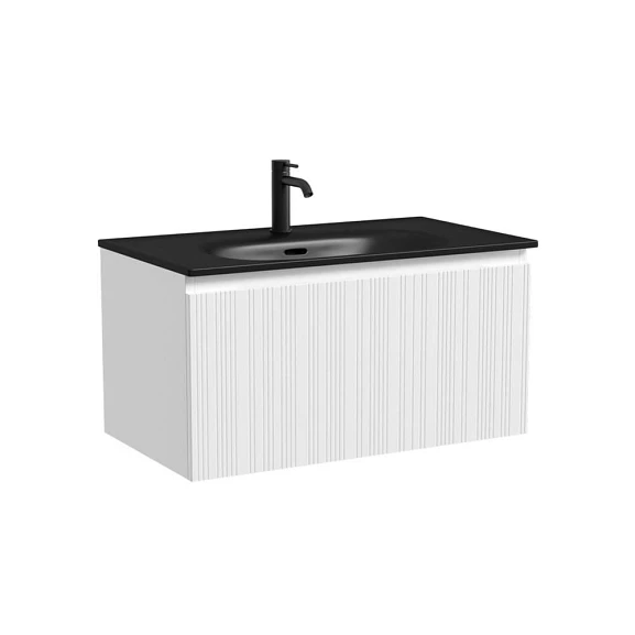 Тумба с раковиной Sancos Code 80 белая CN7005MB рак